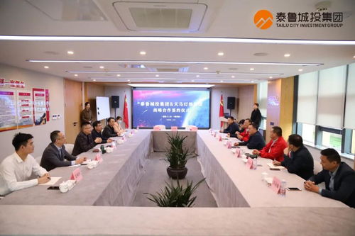 携手并进 合作共赢 泰鲁城投集团与天马灯饰集团签署战略合作协议
